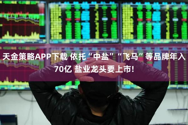 天金策略APP下载 依托“中盐”“飞马”等品牌年入70亿 盐业龙头要上市!