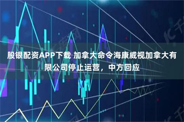 股银配资APP下载 加拿大命令海康威视加拿大有限公司停止运营，中方回应